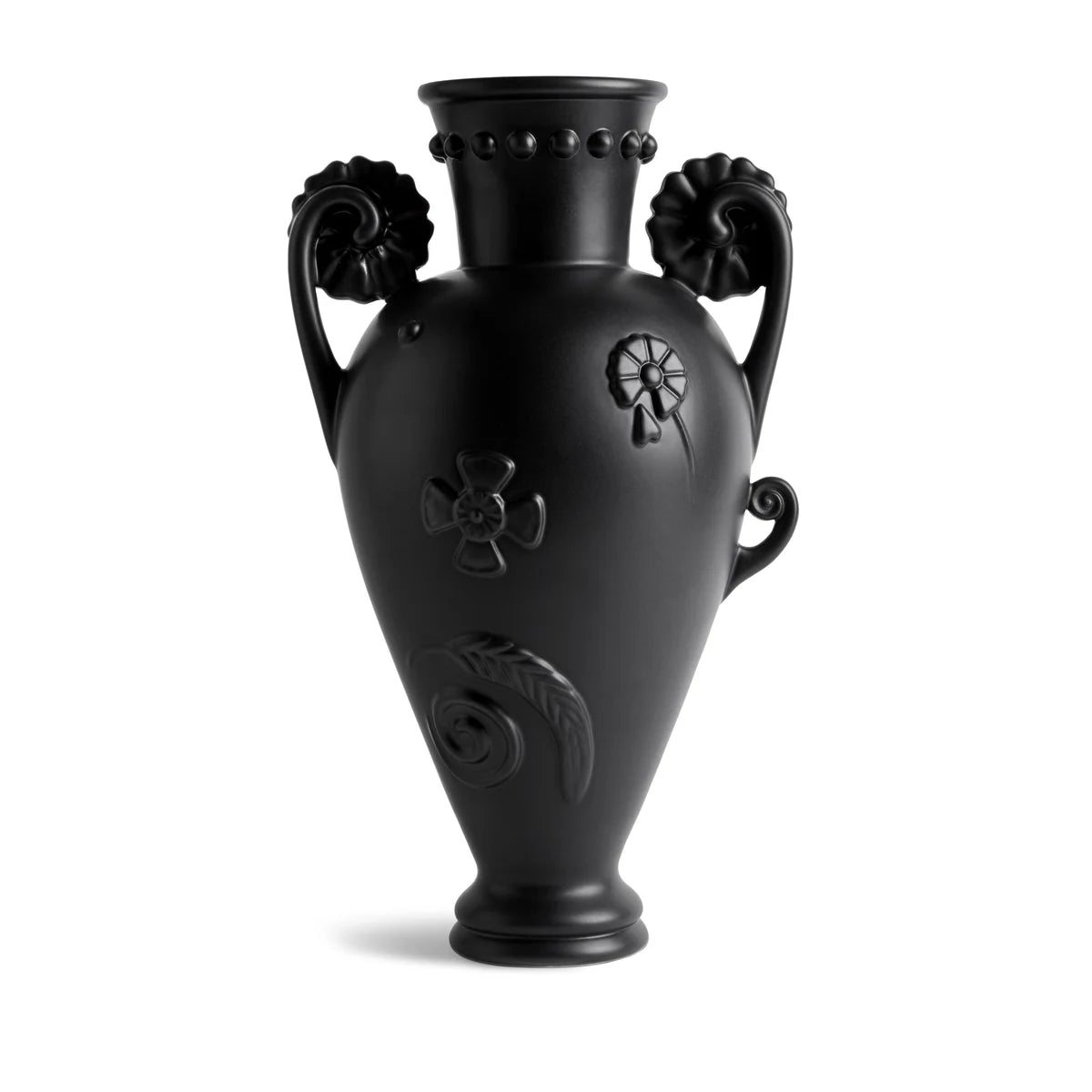 Pantheon Persephone Vase Black