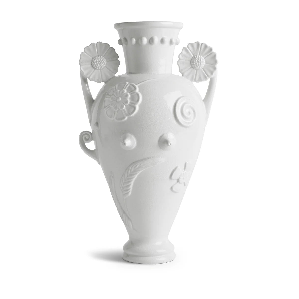 Pantheon Persephone Vase White