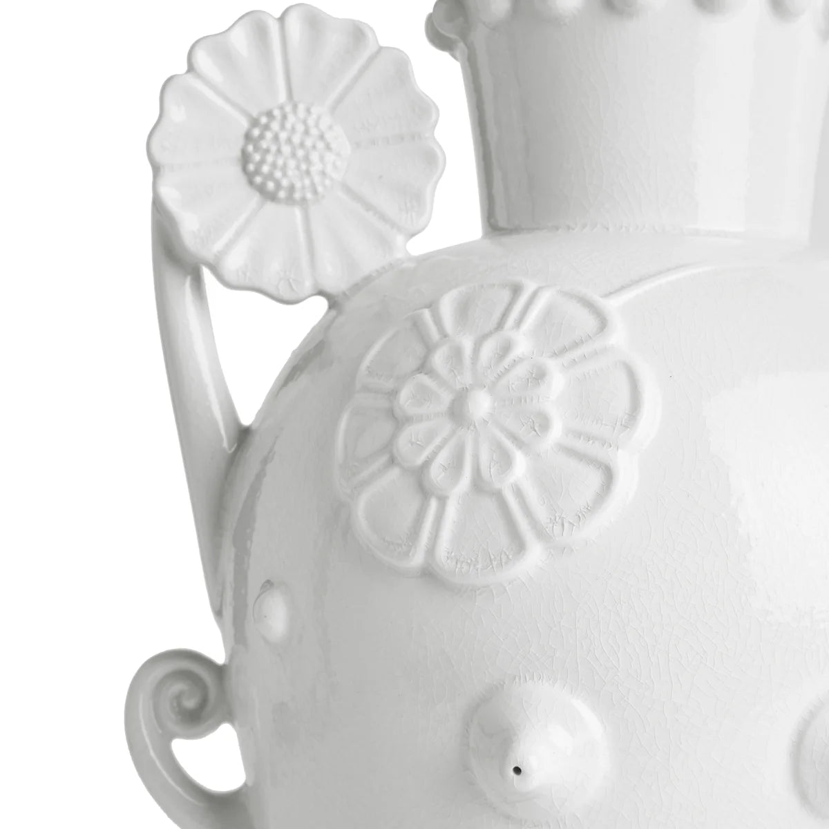Pantheon Persephone Vase White