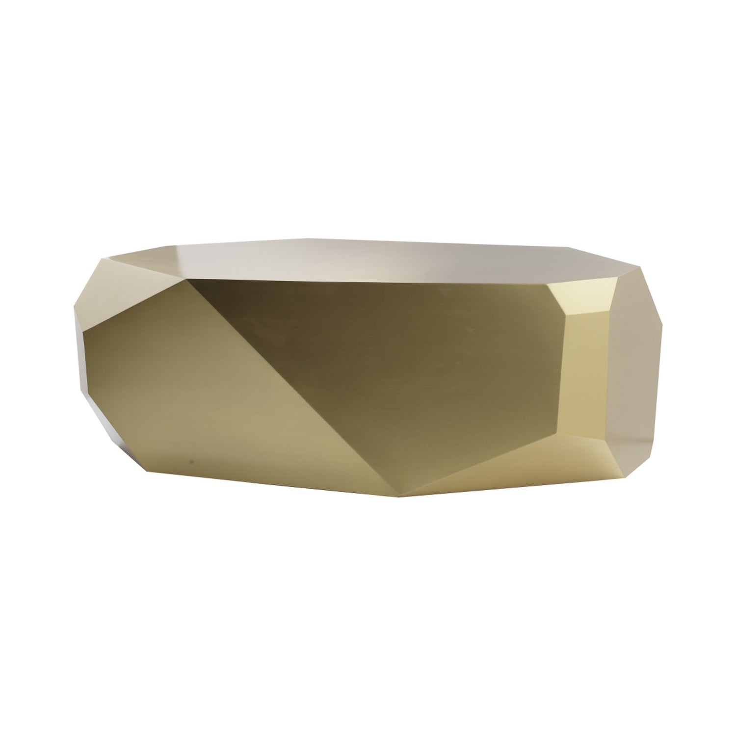 Popova Coffee Table (Polished Brass)