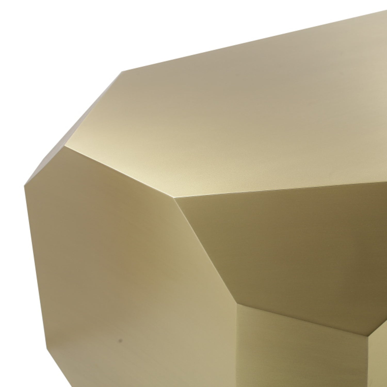 Popova Coffee Table (Polished Brass)