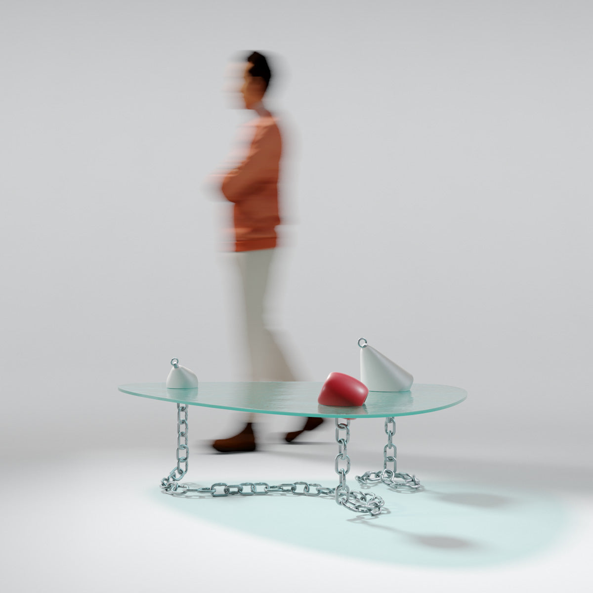 Re-float-able Cocktail Table