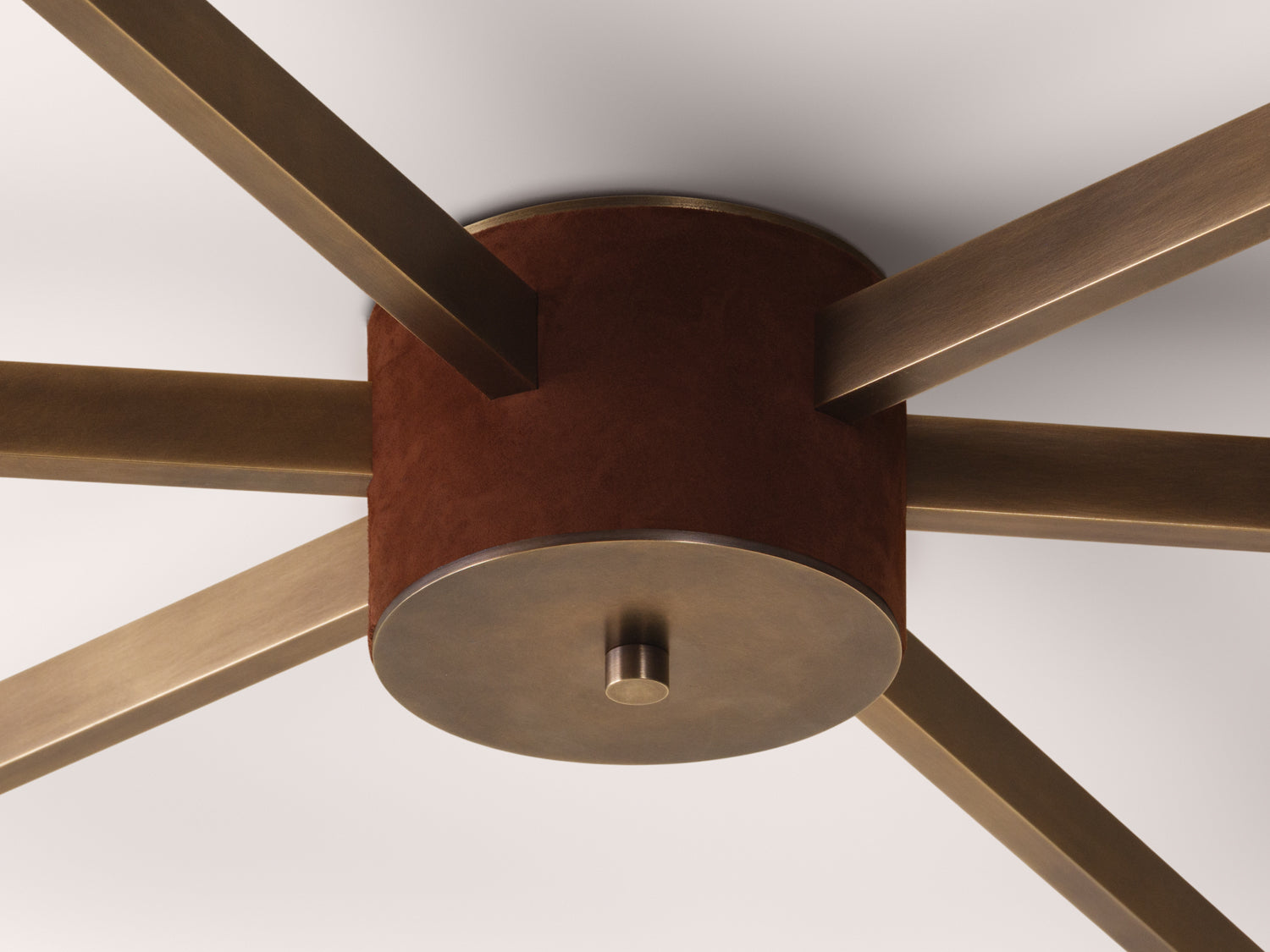 Rib Chandelier 6 Flush Mount
