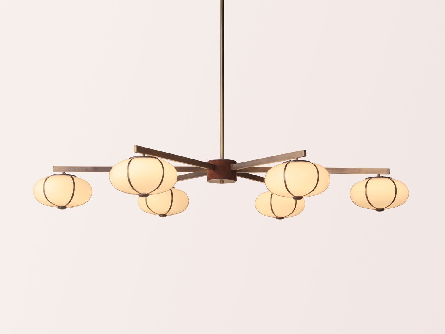 Rib Chandelier 6 Suspension