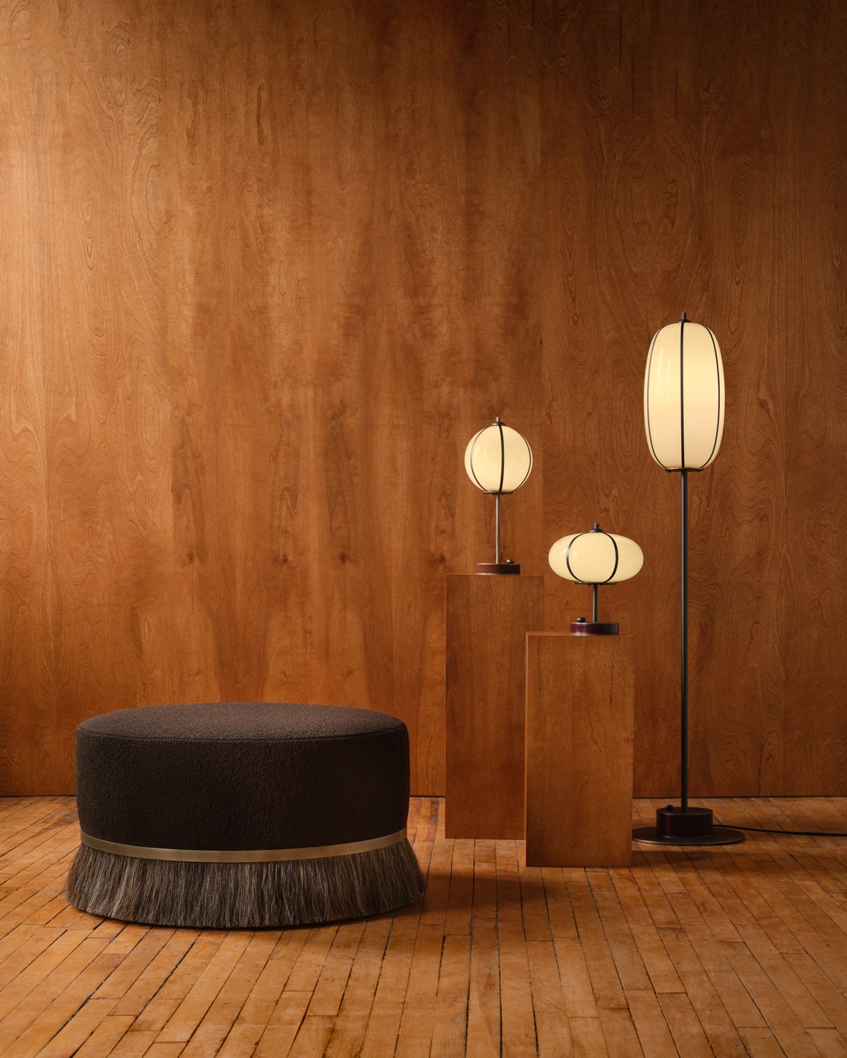 Rib Floor Lamp Ellipse