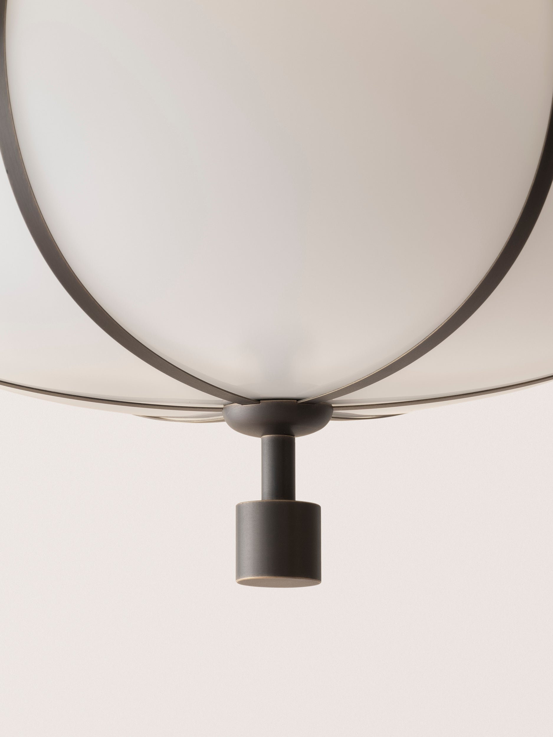 Rib Flush Mount Large Ellipse