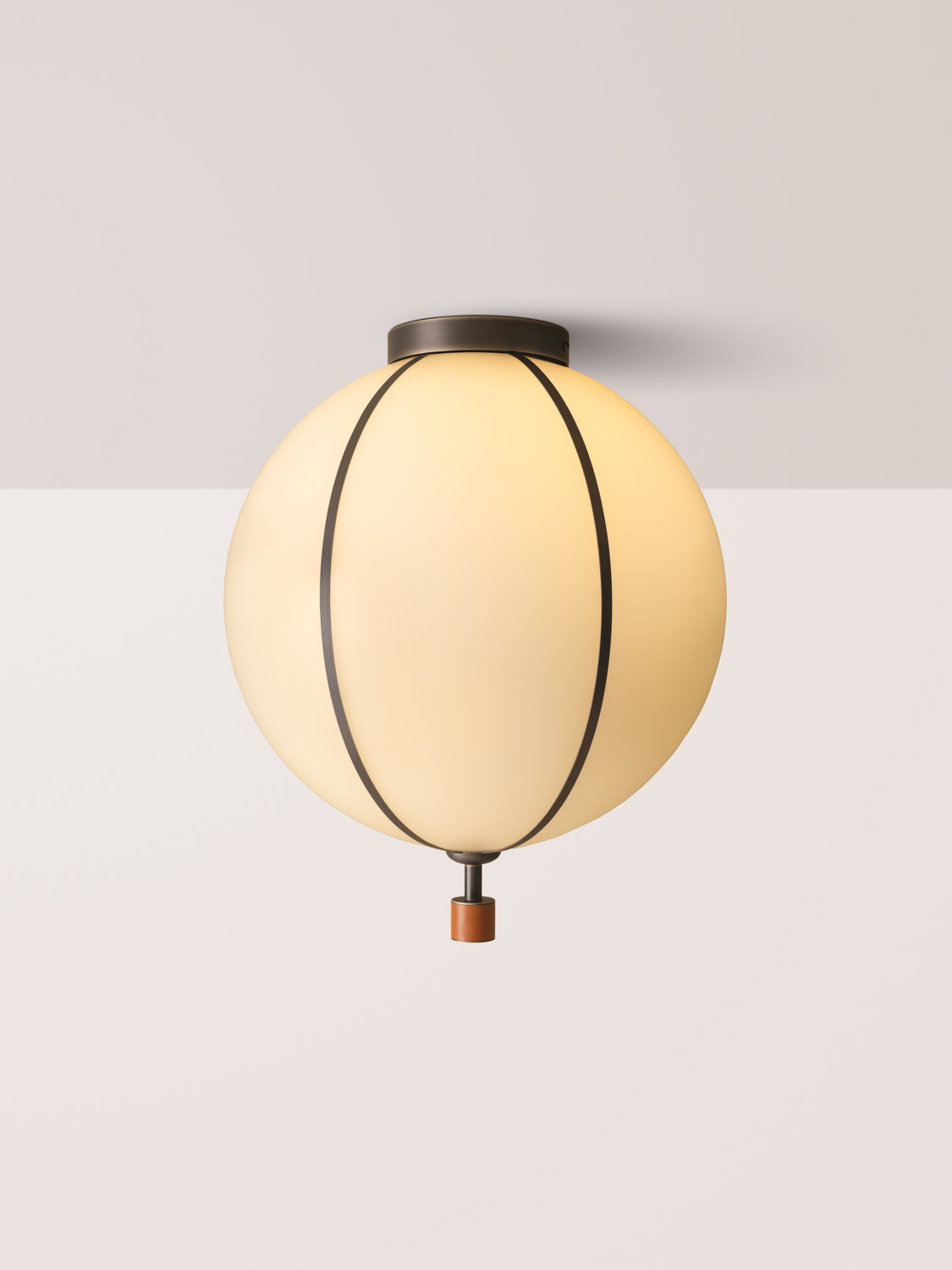 Rib Flush Mount Large Sphere