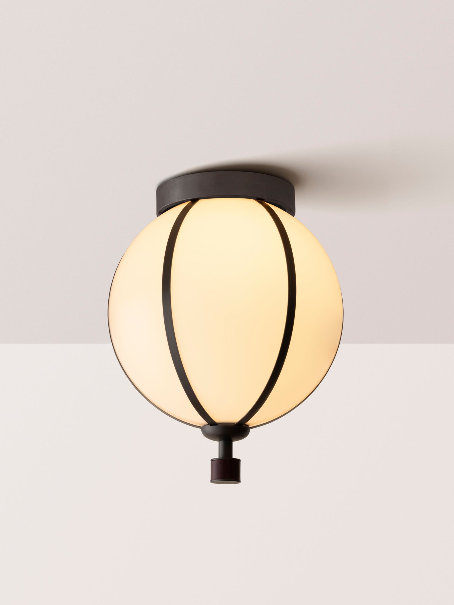 Rib Flush Mount Small Sphere