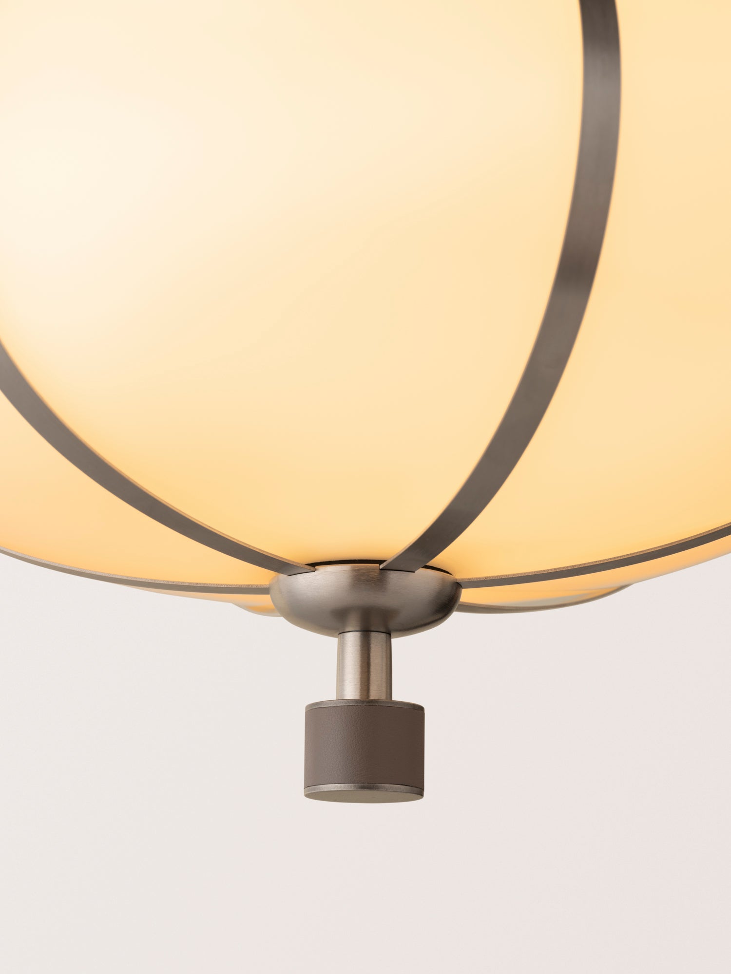 Rib Flush Mount Small Ellipse