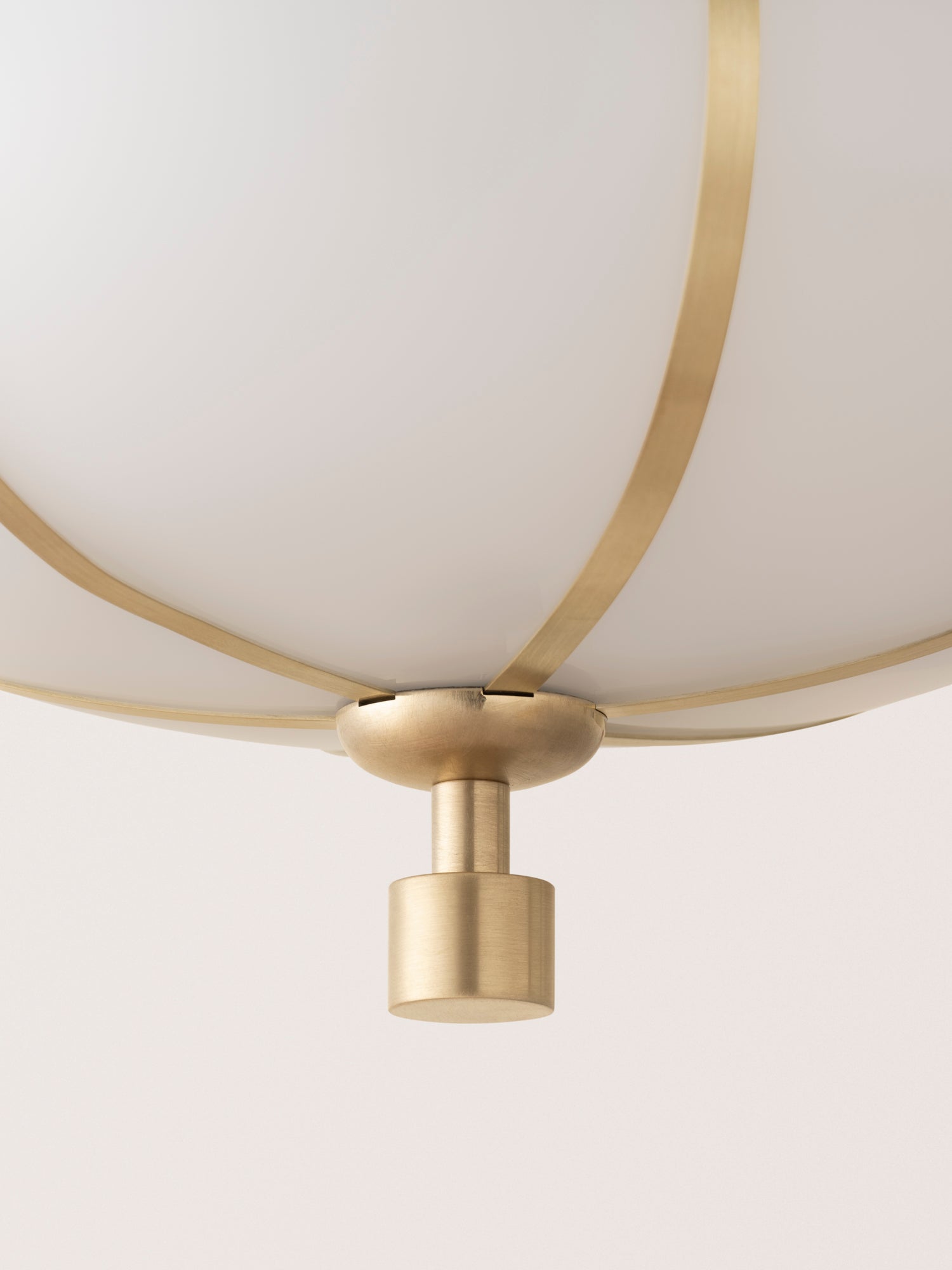 Rib Pendant Small Ellipse