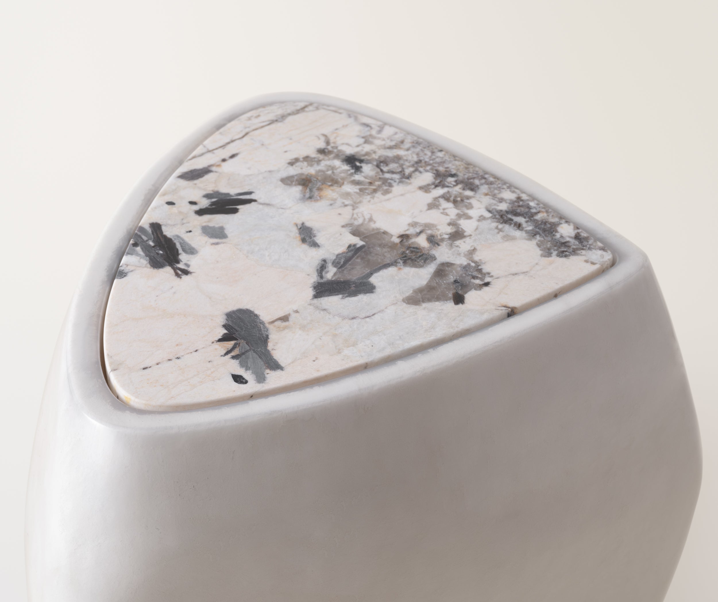 River Side Table Cream