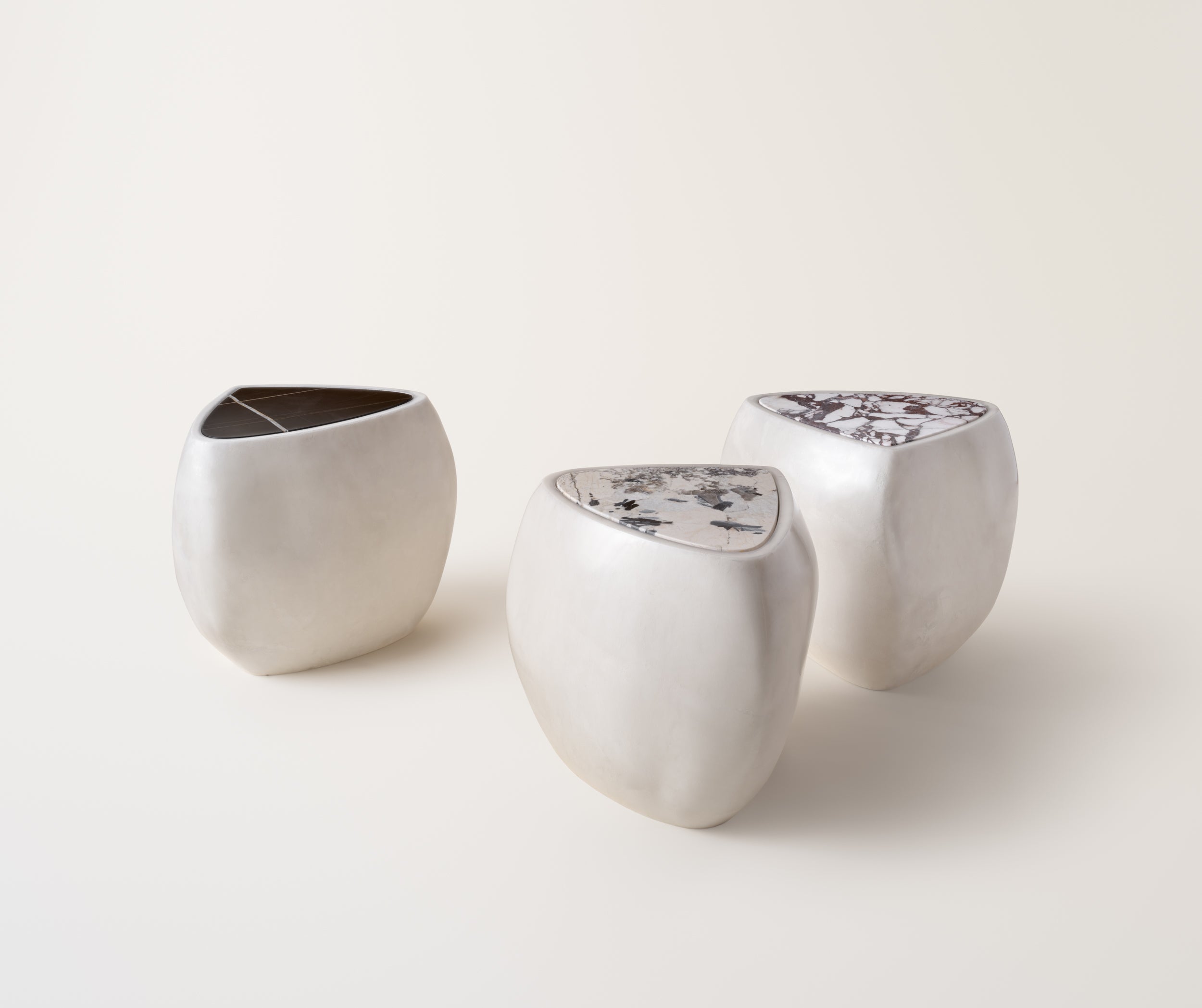 River Side Table Cream