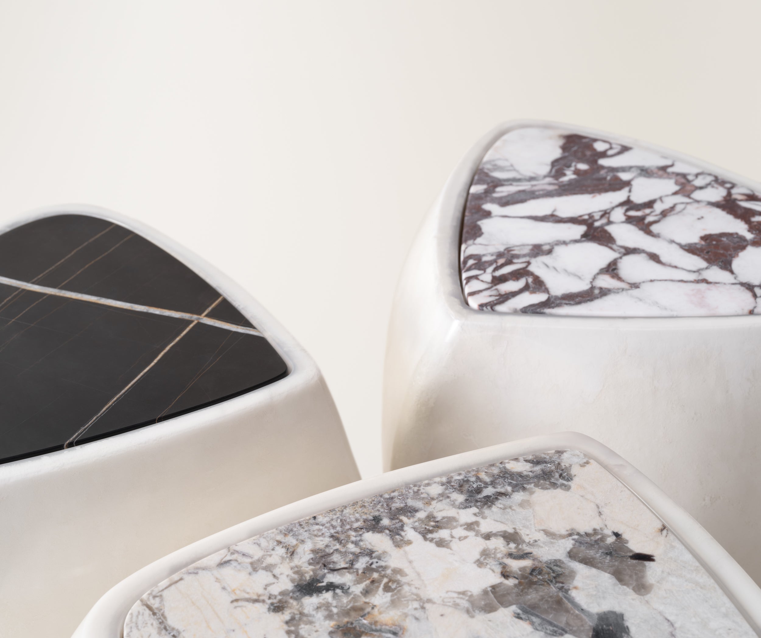 River Side Table Cream