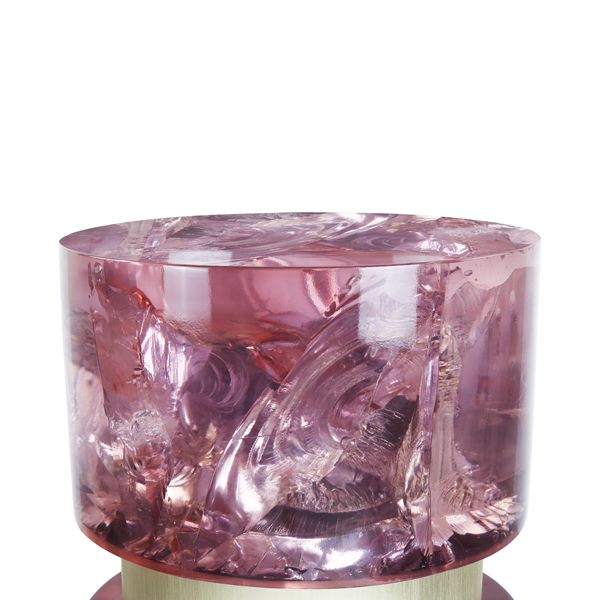Round Tuscan Side Table