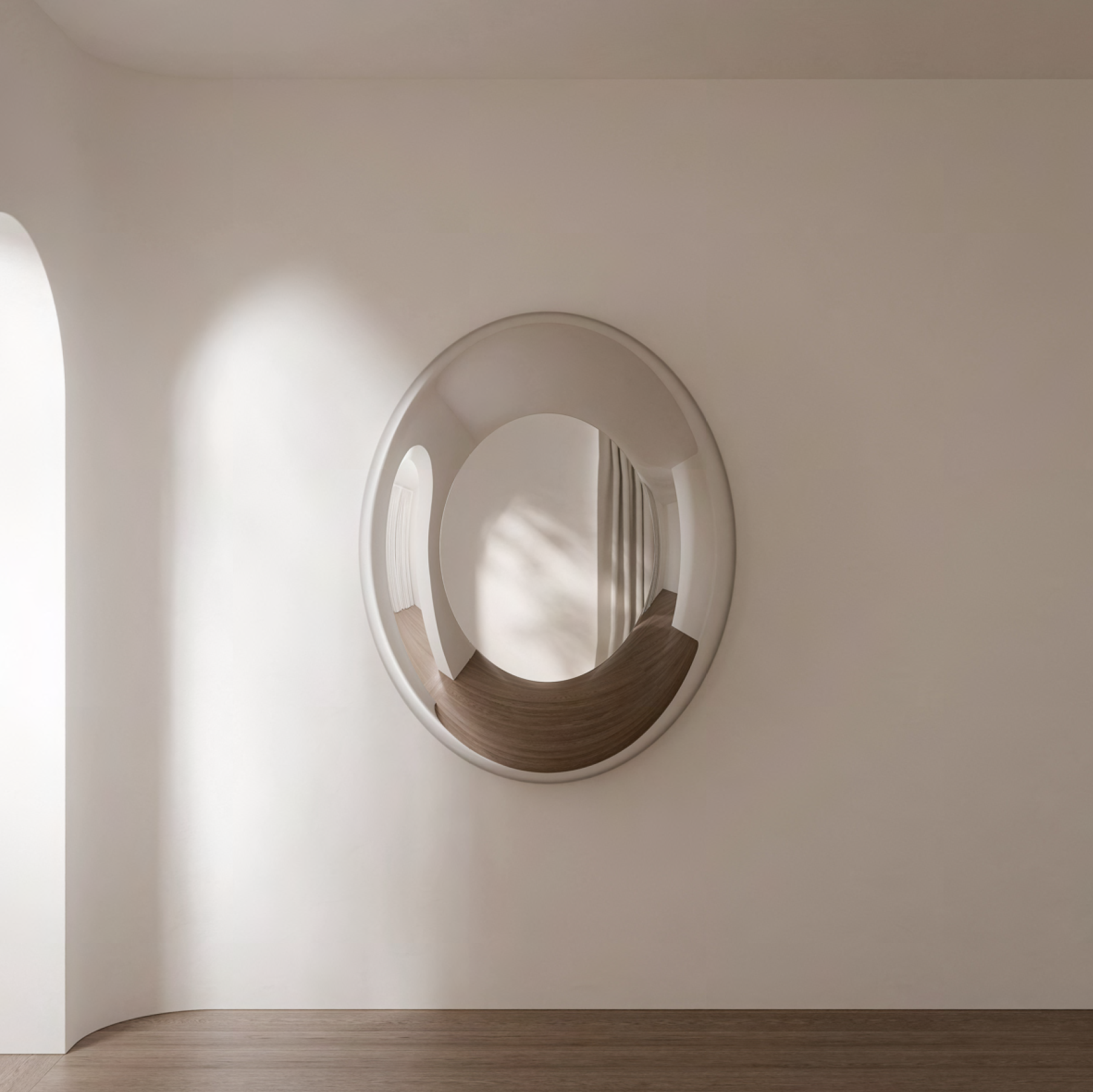 Aurora Mirror - Stainless Steel