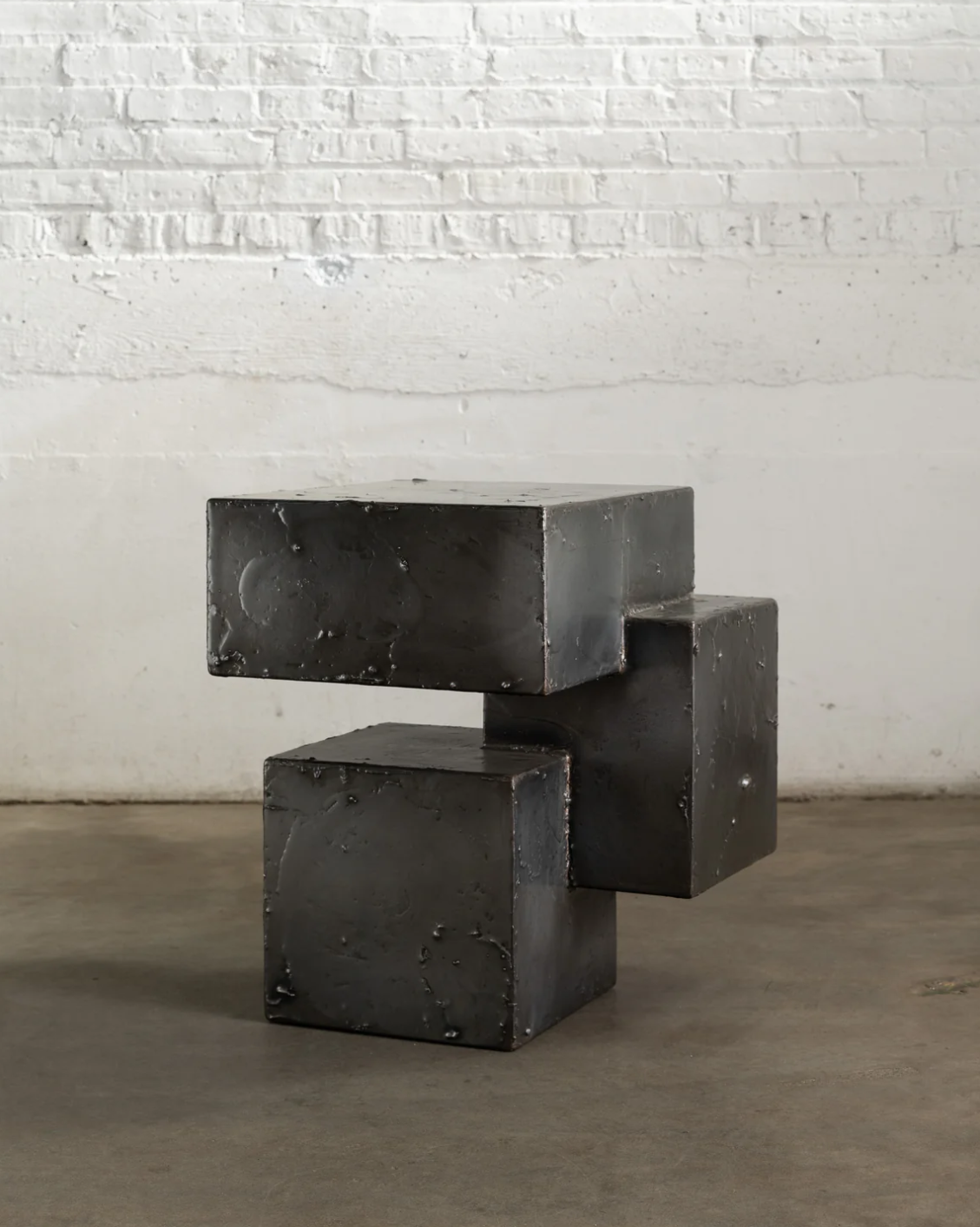 Pewter Side Table by Gentner