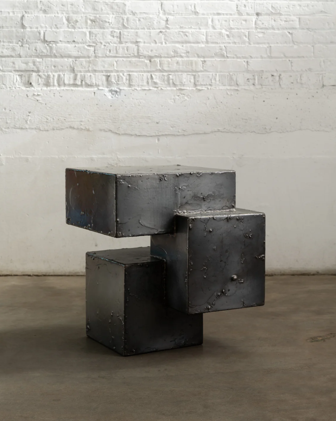 Pewter Side Table by Gentner