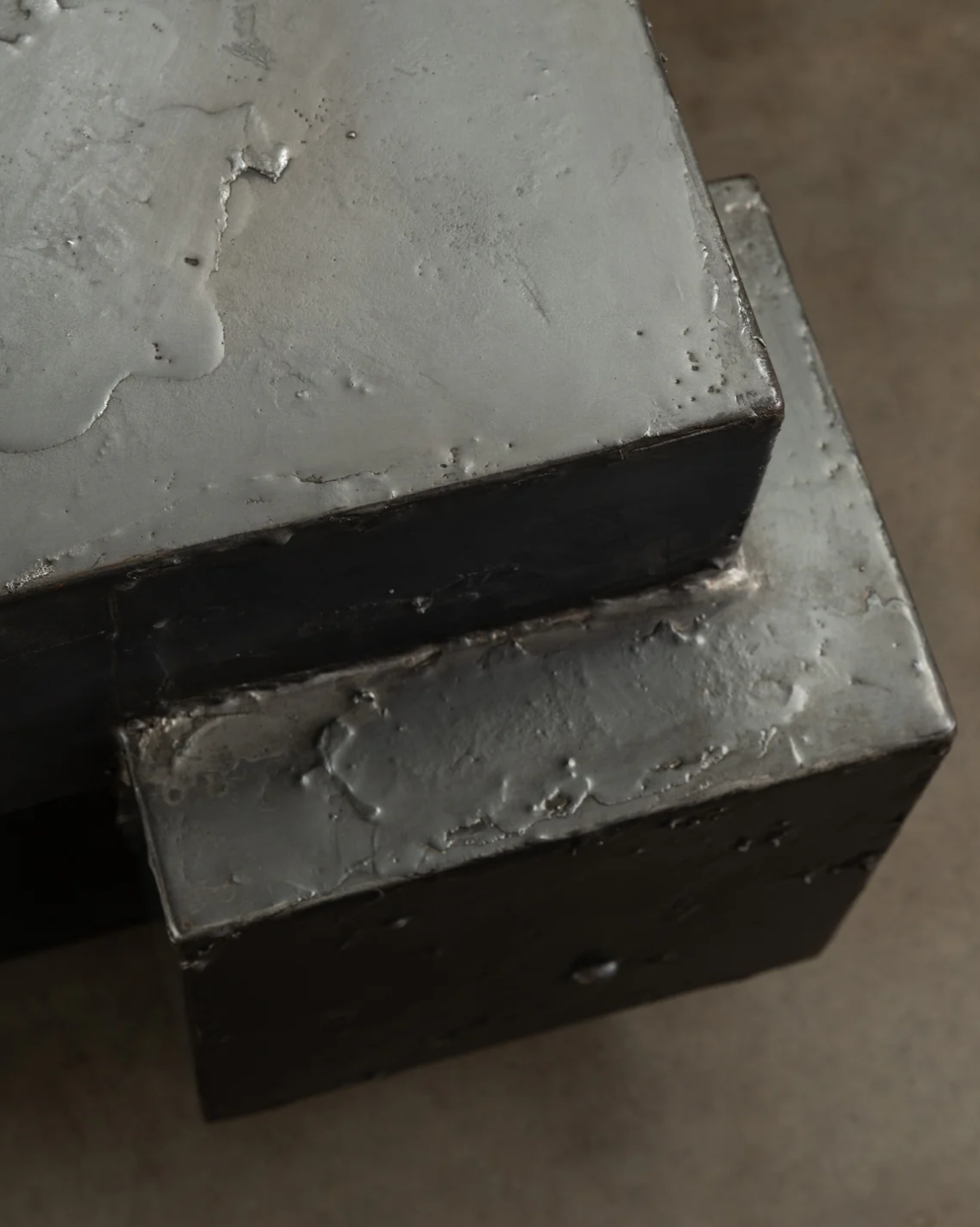 Pewter Side Table by Gentner