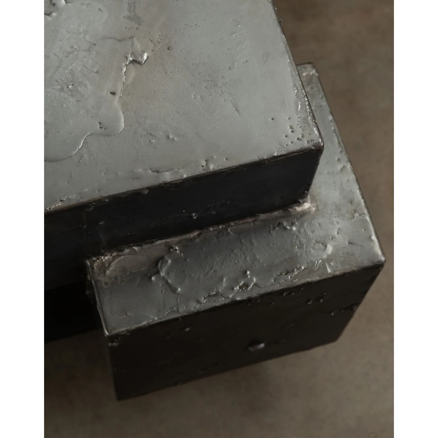 Pewter Side Table by Gentner
