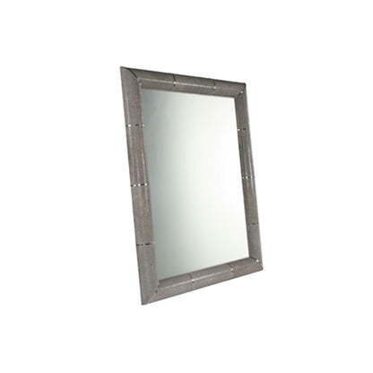Shagreen Bullnose Mirror