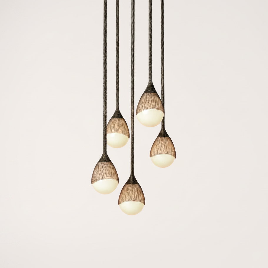 Armor Pendant 5 Cluster Small