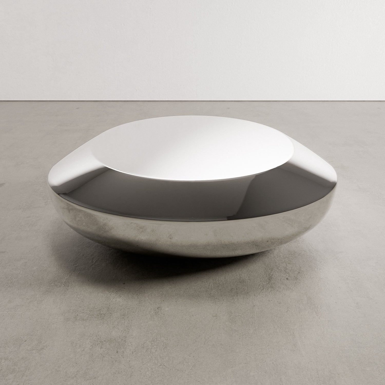 Eternel Sans Temps Medium and Small Sculpture - Stainless Steel