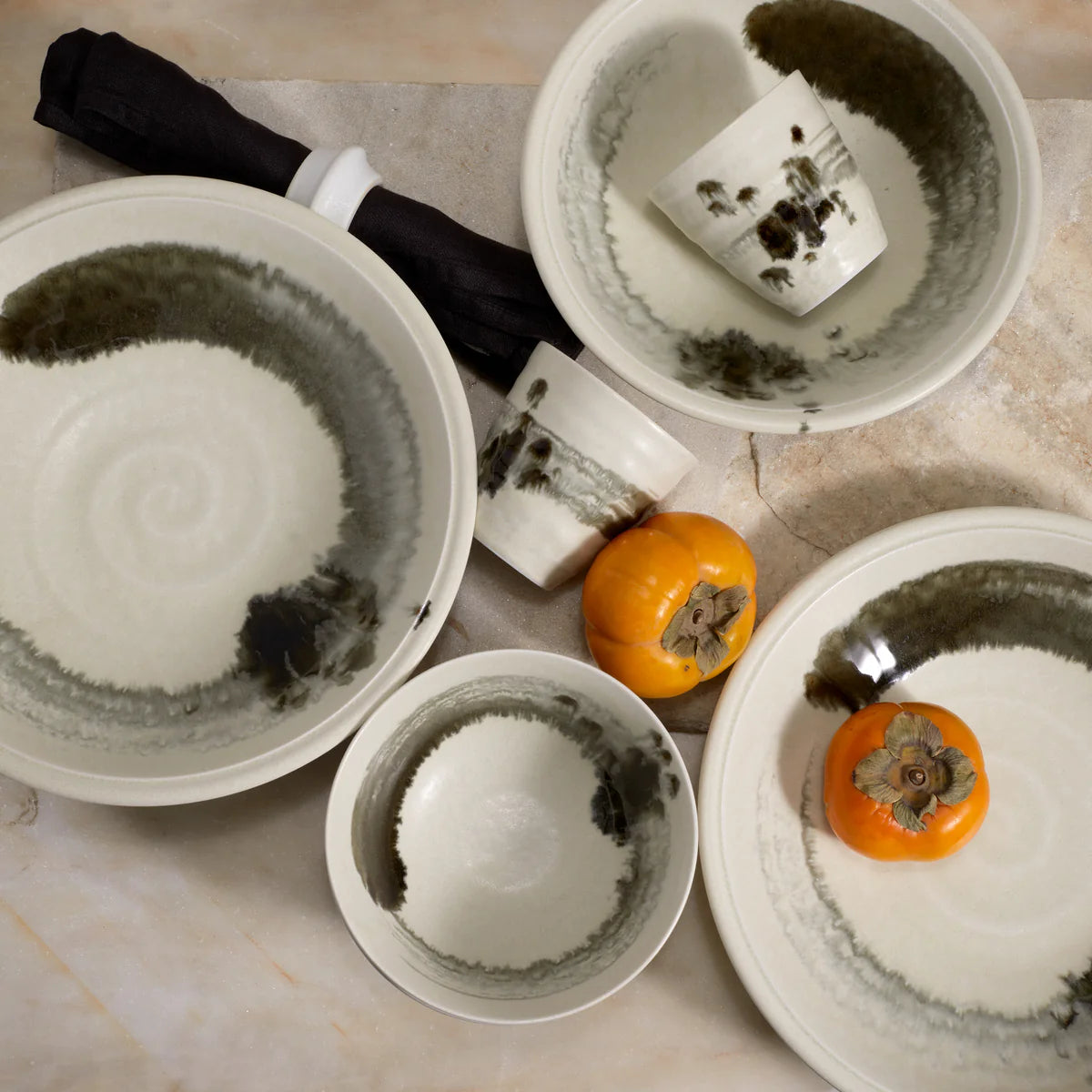 Sumi Brush - Cereal Bowl