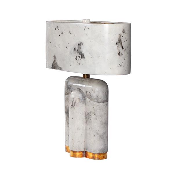 Kelly Table Lamp (Grey Parchment)