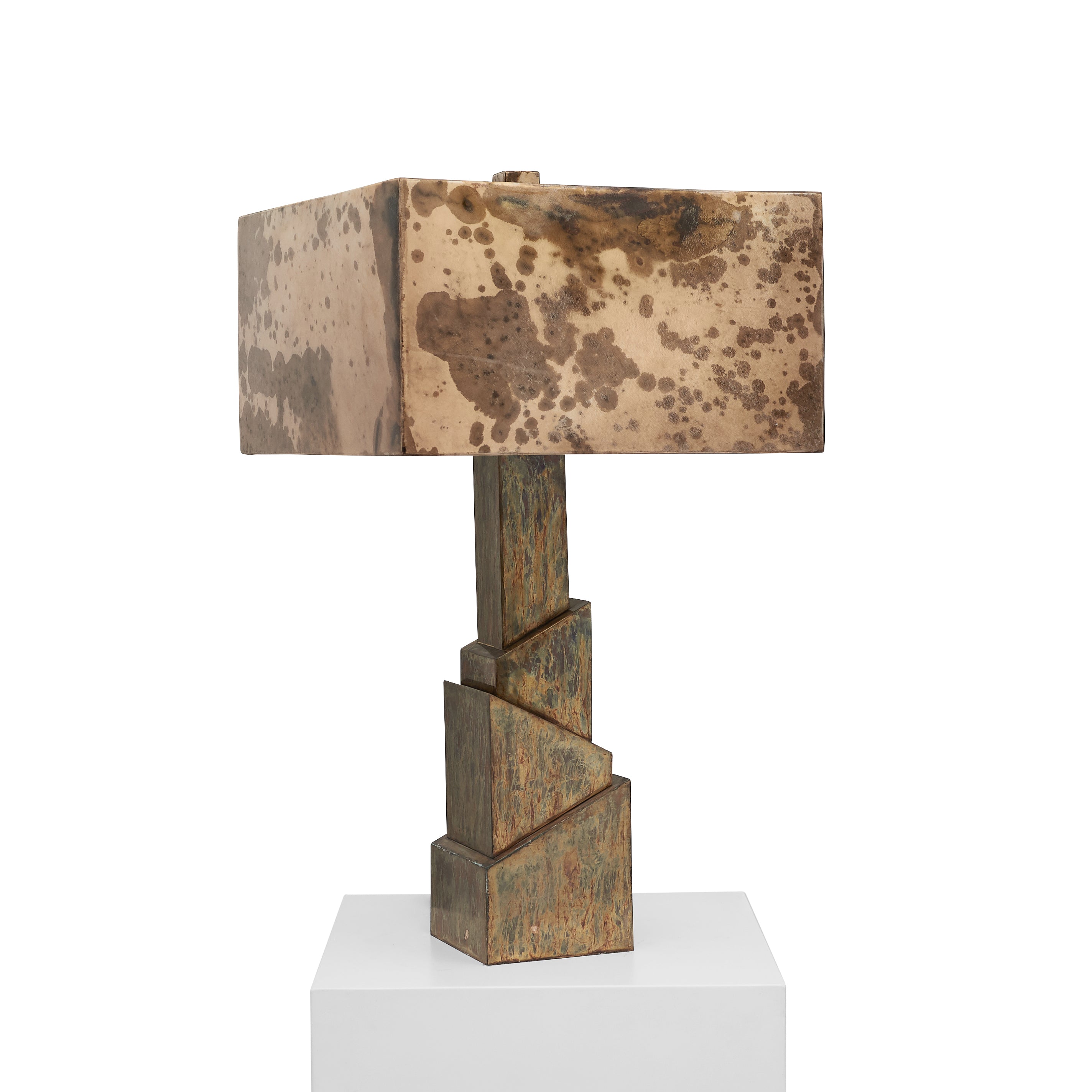 Brutalist Table Lamp