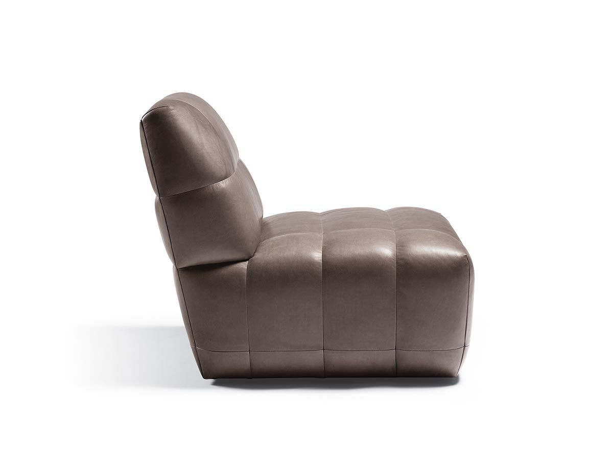 Egel Quilted Lounge Chair option for plain