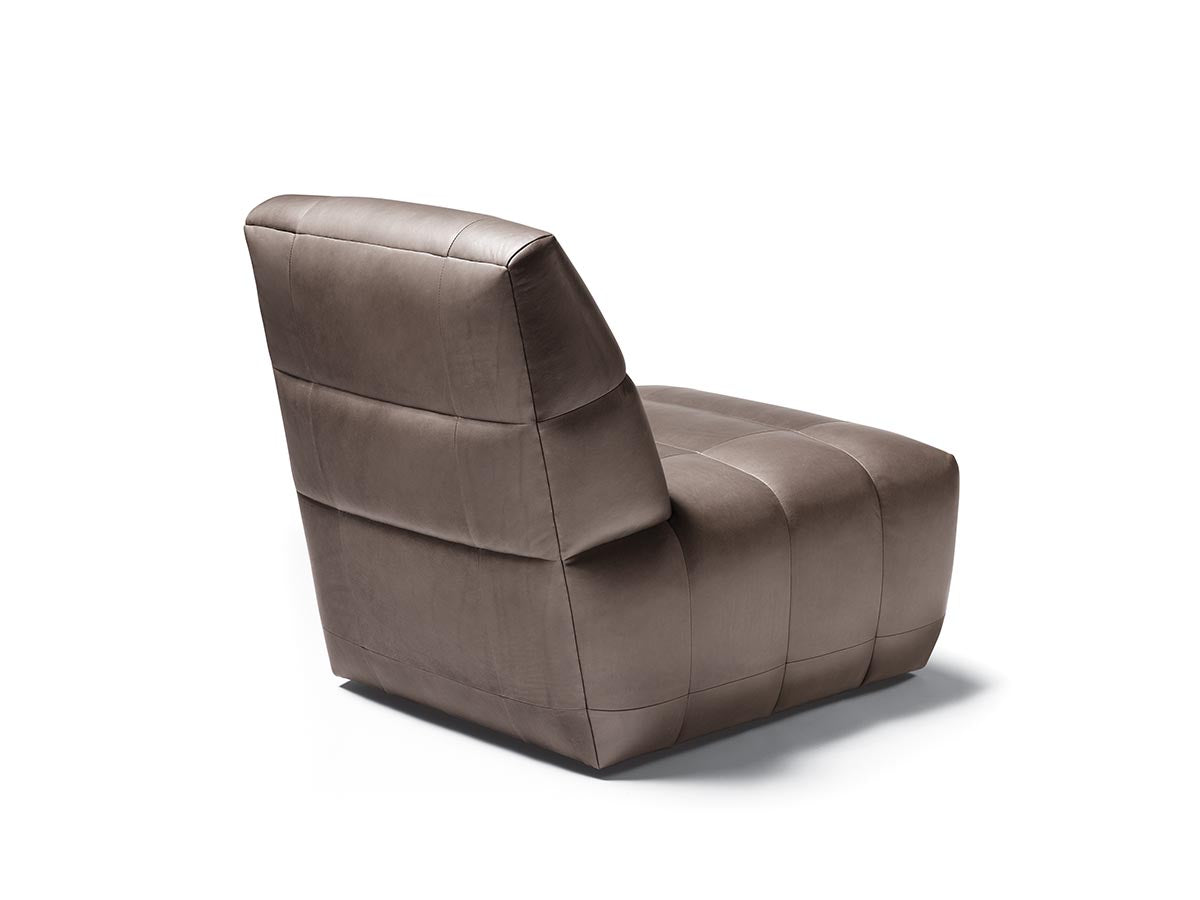 Egel Quilted Lounge Chair option for plain