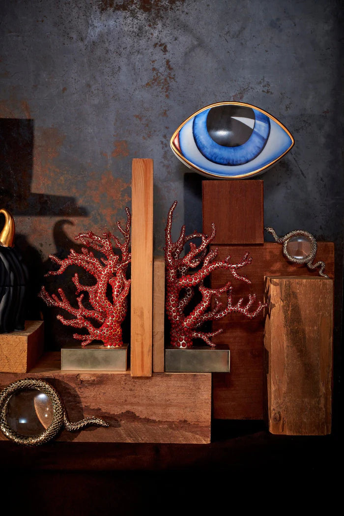 Coral Bookend
