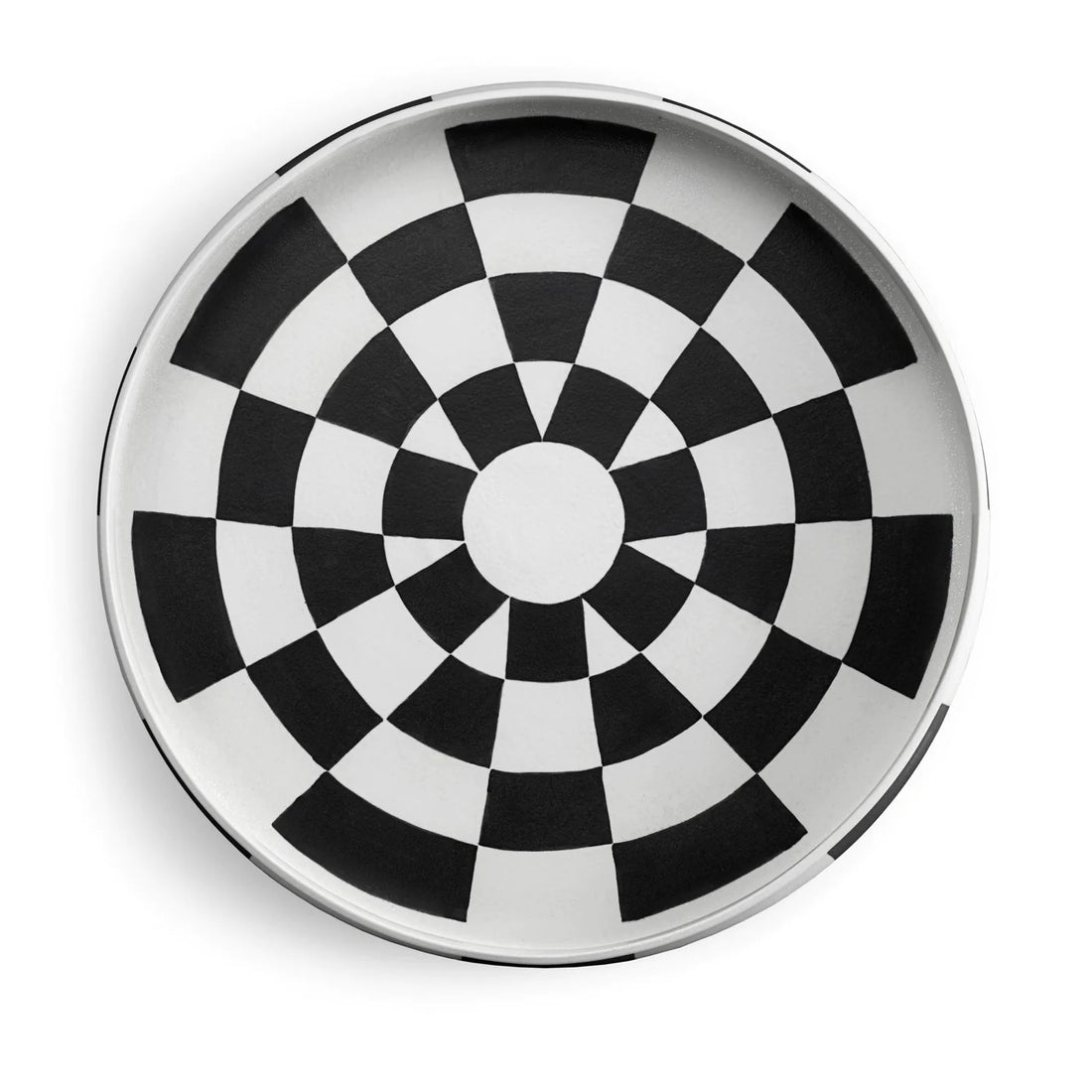 Damier Round Platter