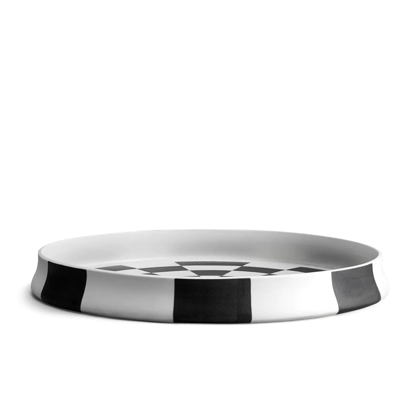 Damier Round Platter