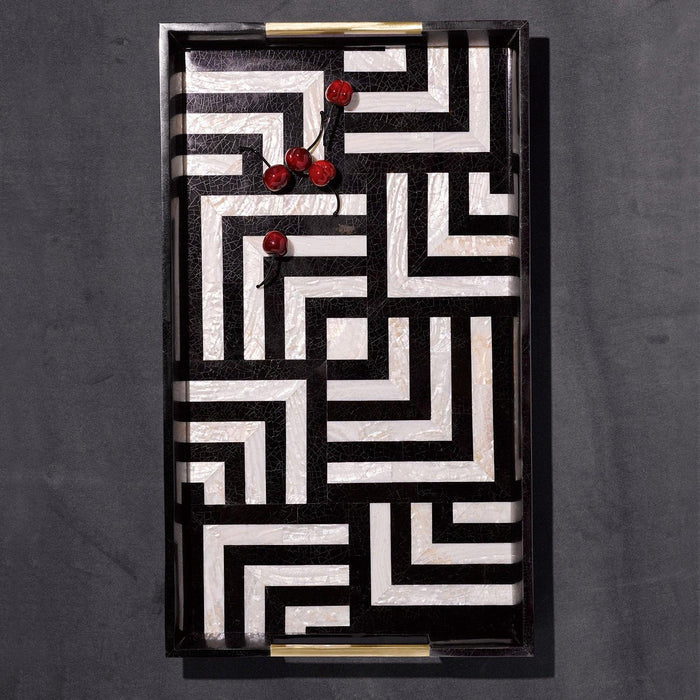 Dedale Rectangular Tray