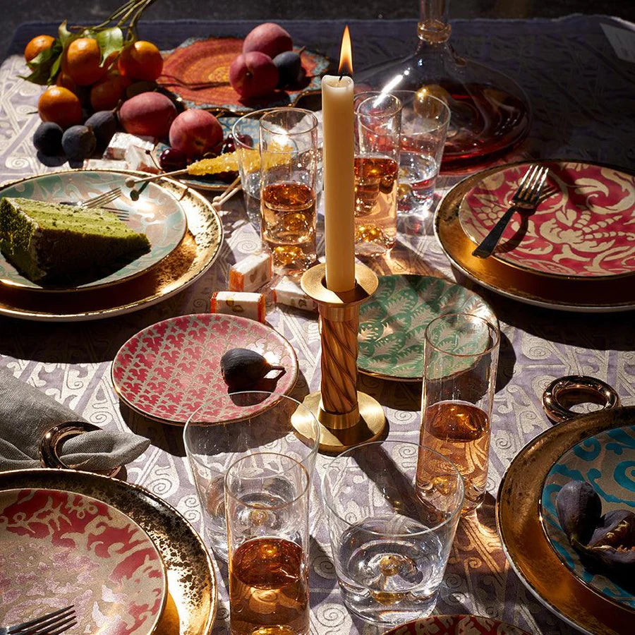 Fortuny Piumette Canape Plates
