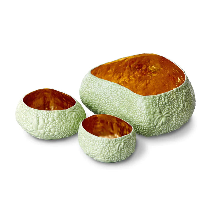 Haas Mojave Desert Bowl - Medium -Matcha & Gold