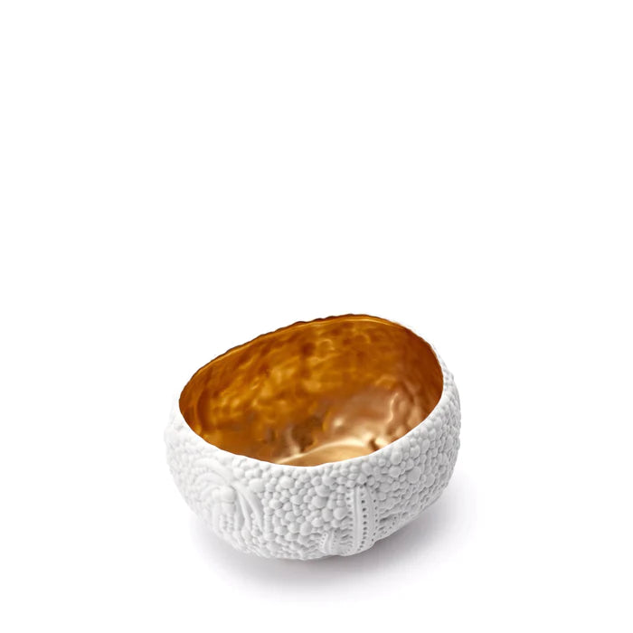 Haas Mojave Desert Bowl - Small - White & Gold