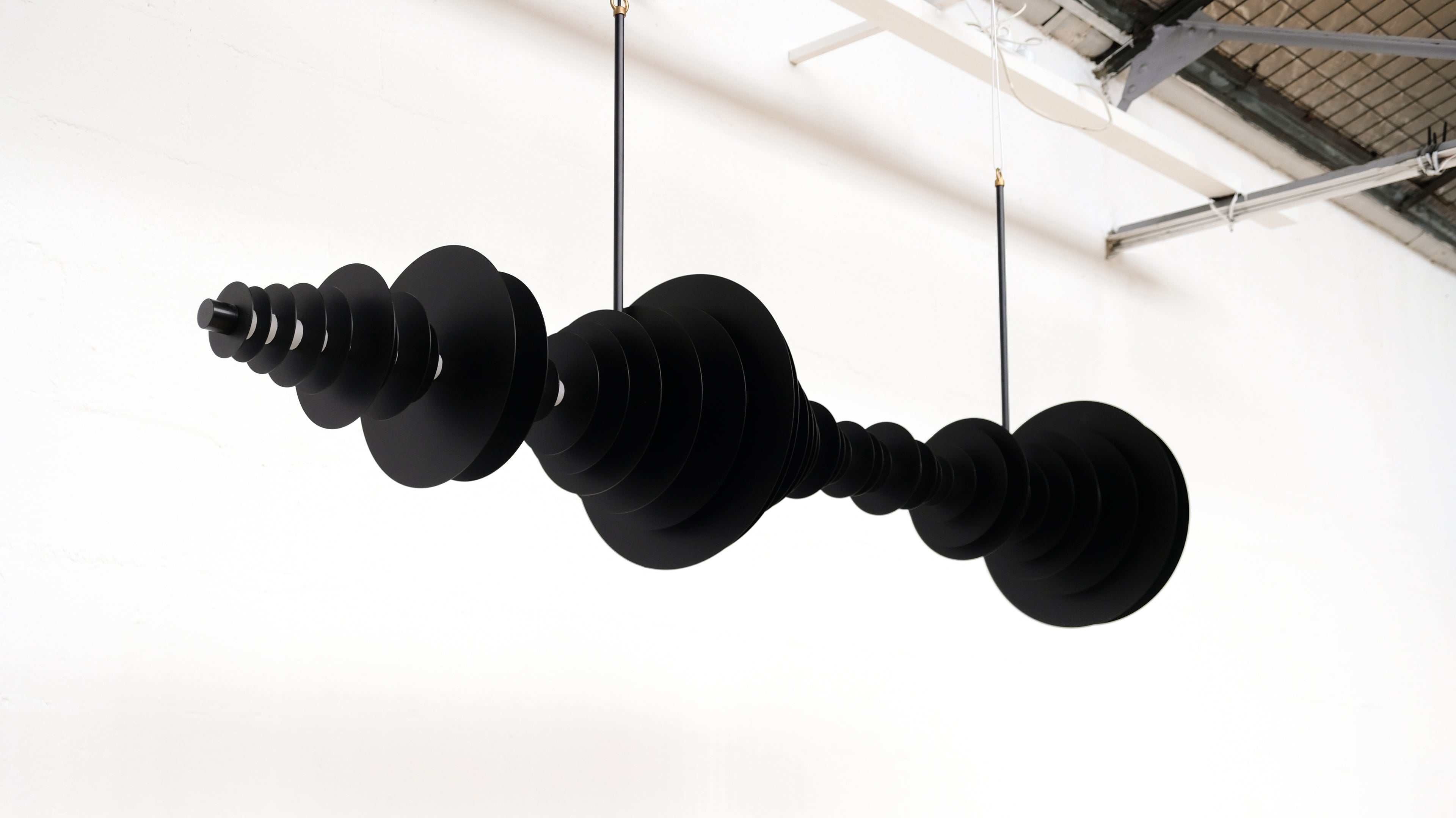 Gravity Ripples Metal Chandelier