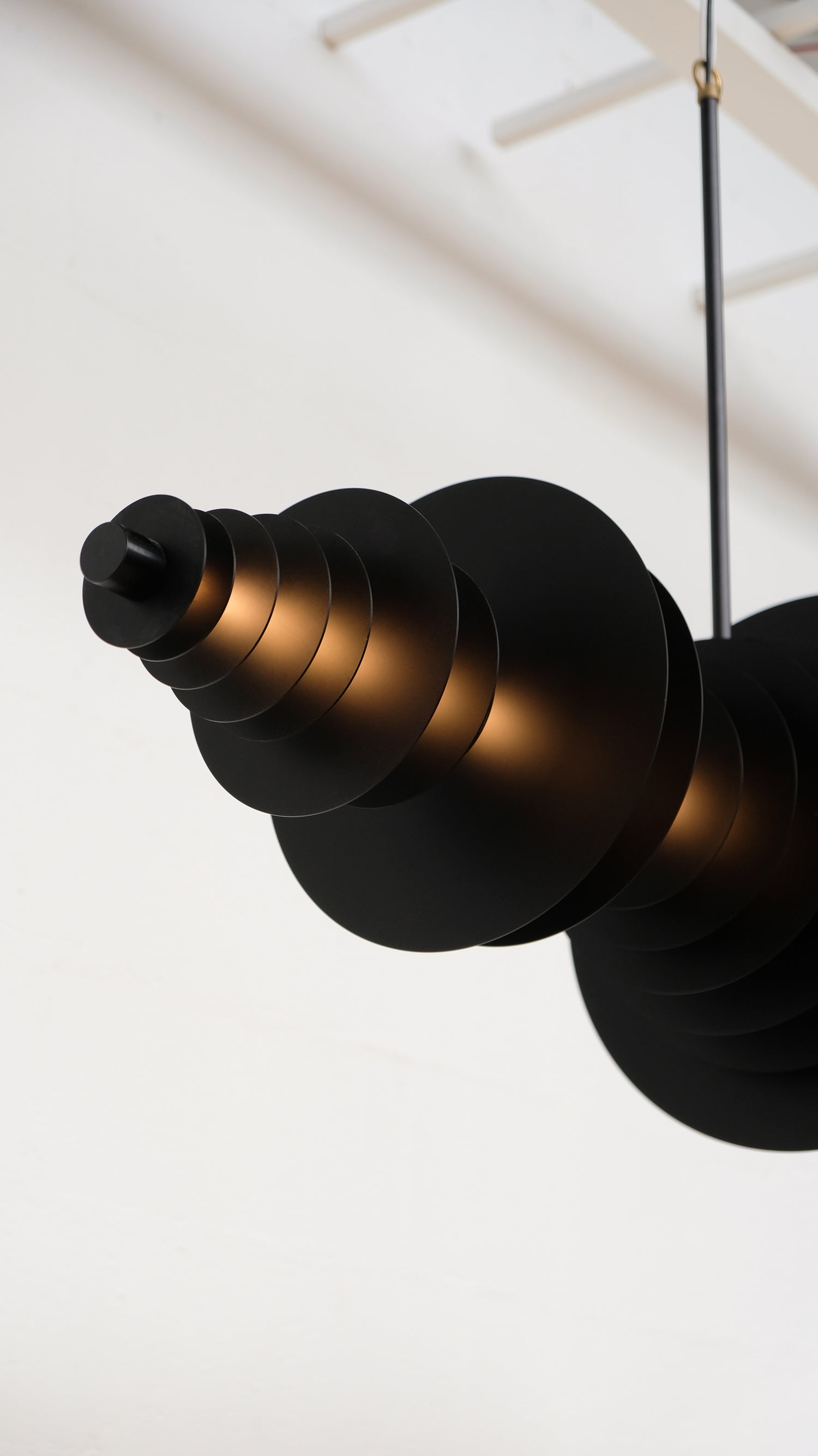 Gravity Ripples Metal Chandelier