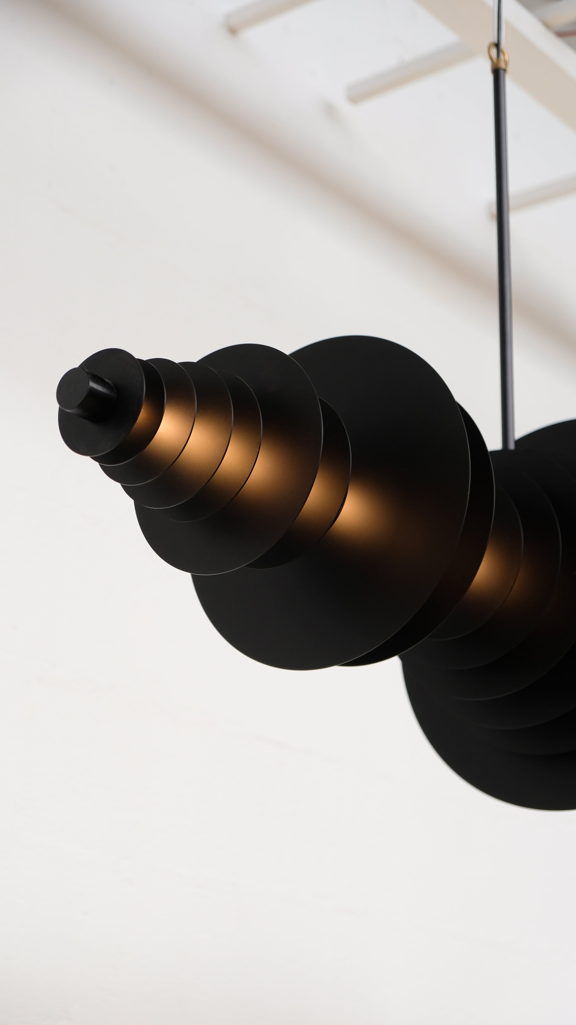 Gravity Ripples Metal Chandelier