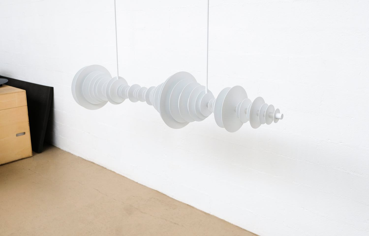 Gravity Ripples Metal Chandelier