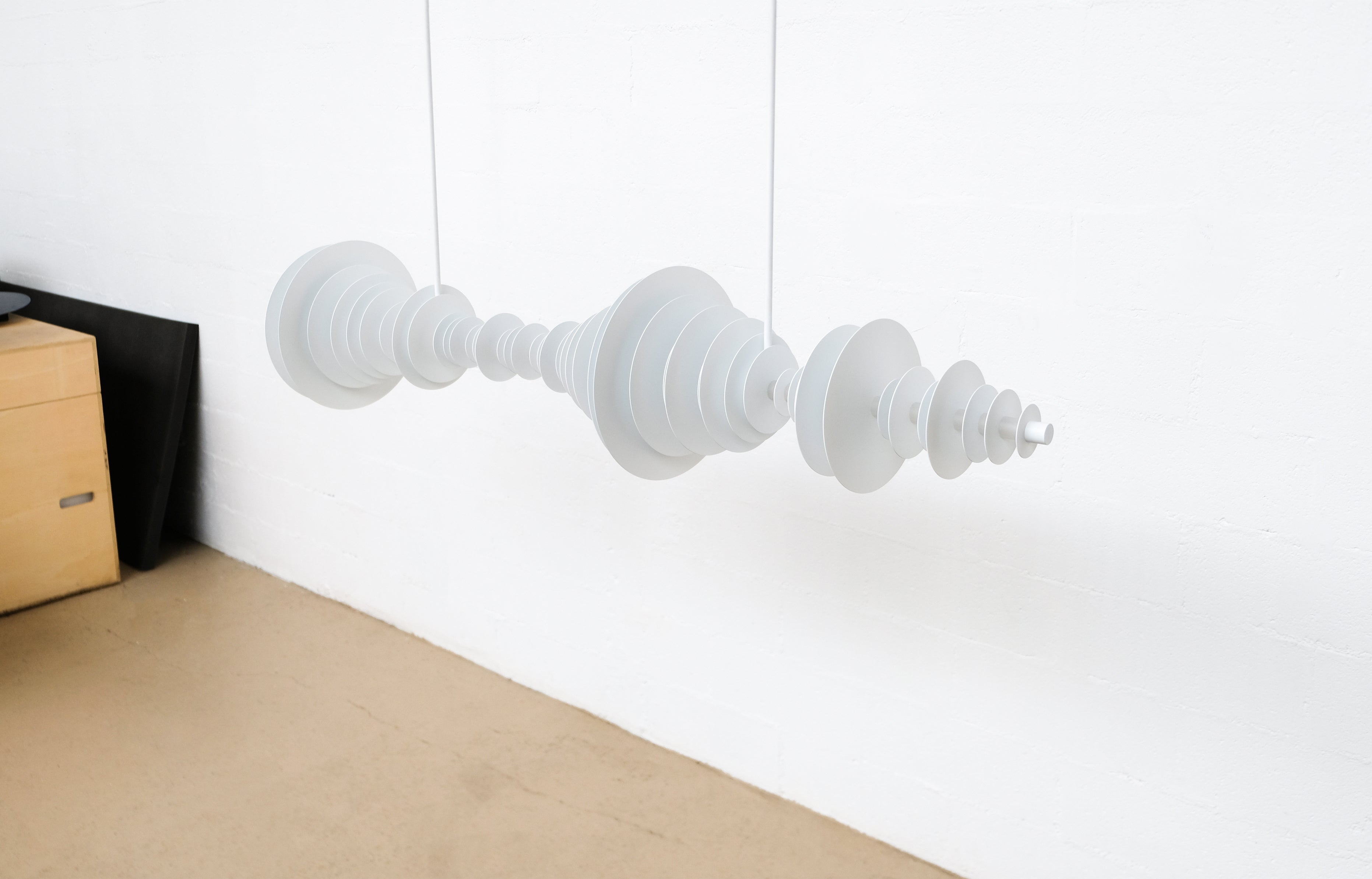 Gravity Ripples Metal Chandelier
