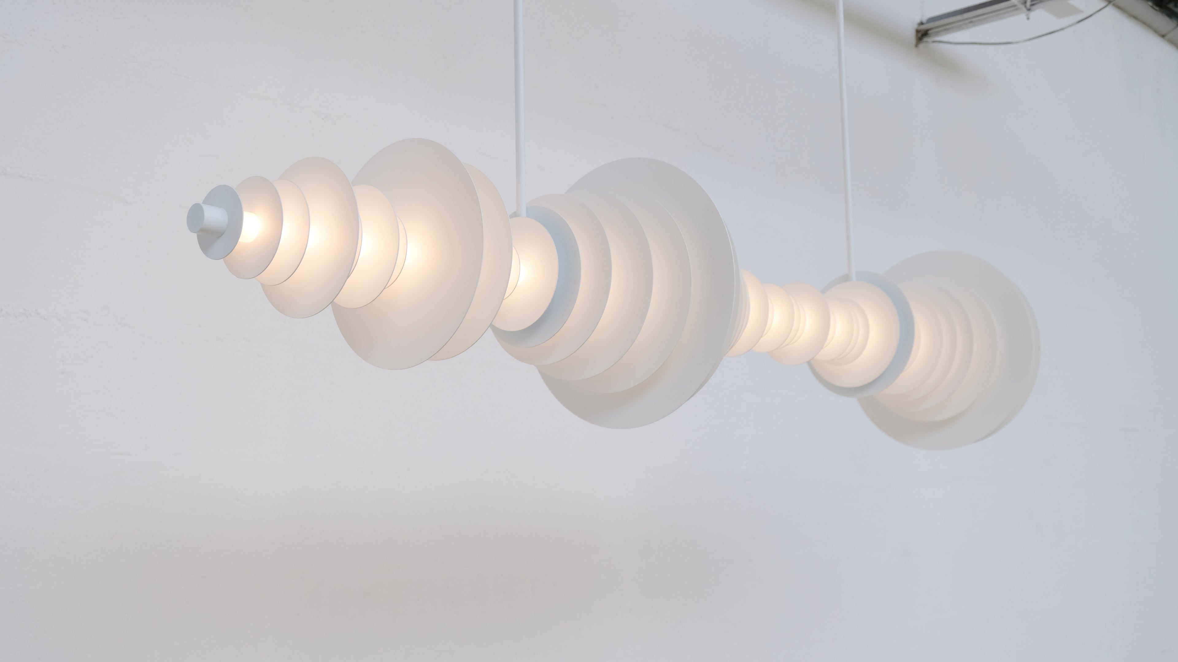 Gravity Ripples Metal Chandelier