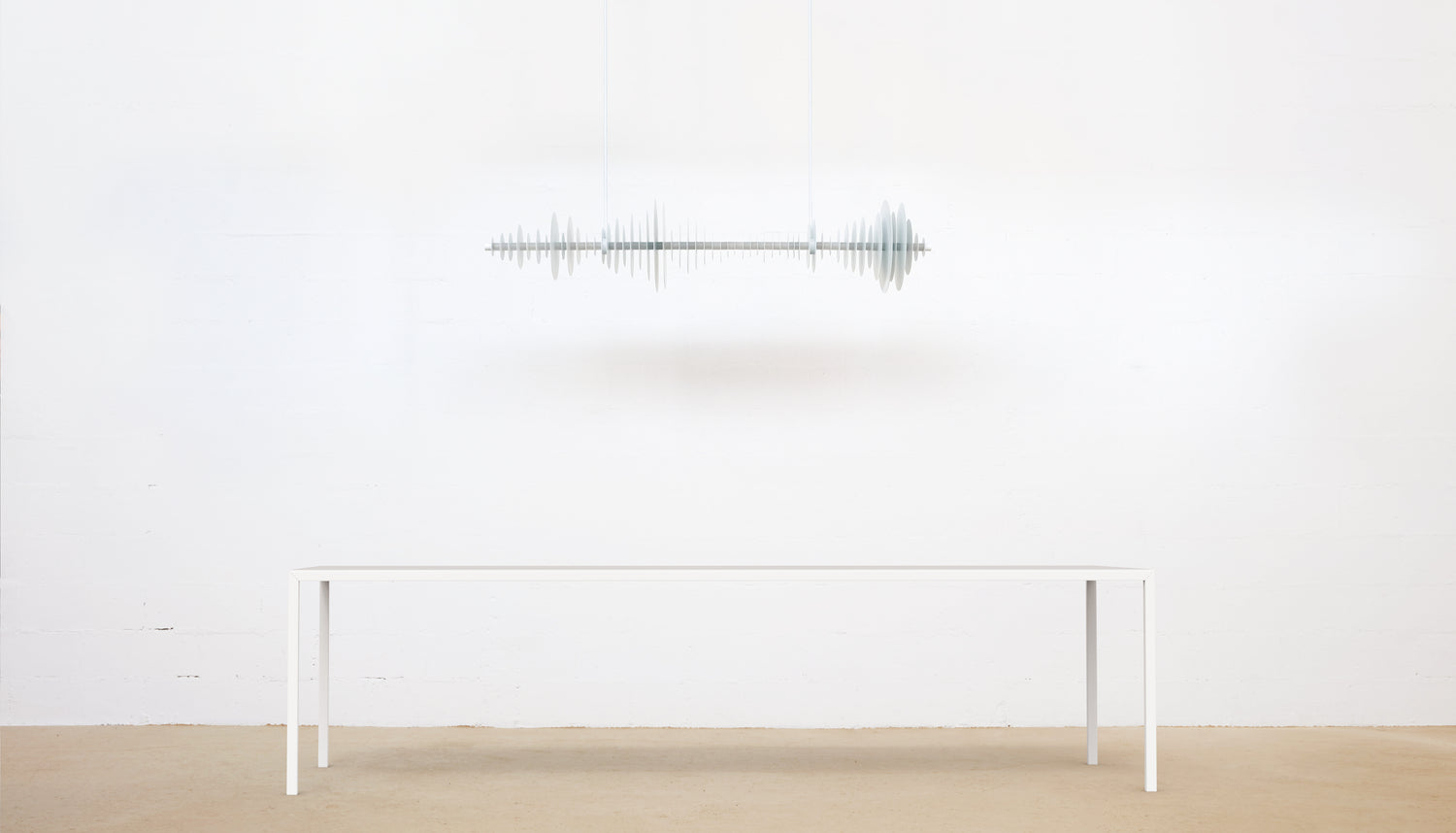 Gravity Ripples Metal Chandelier