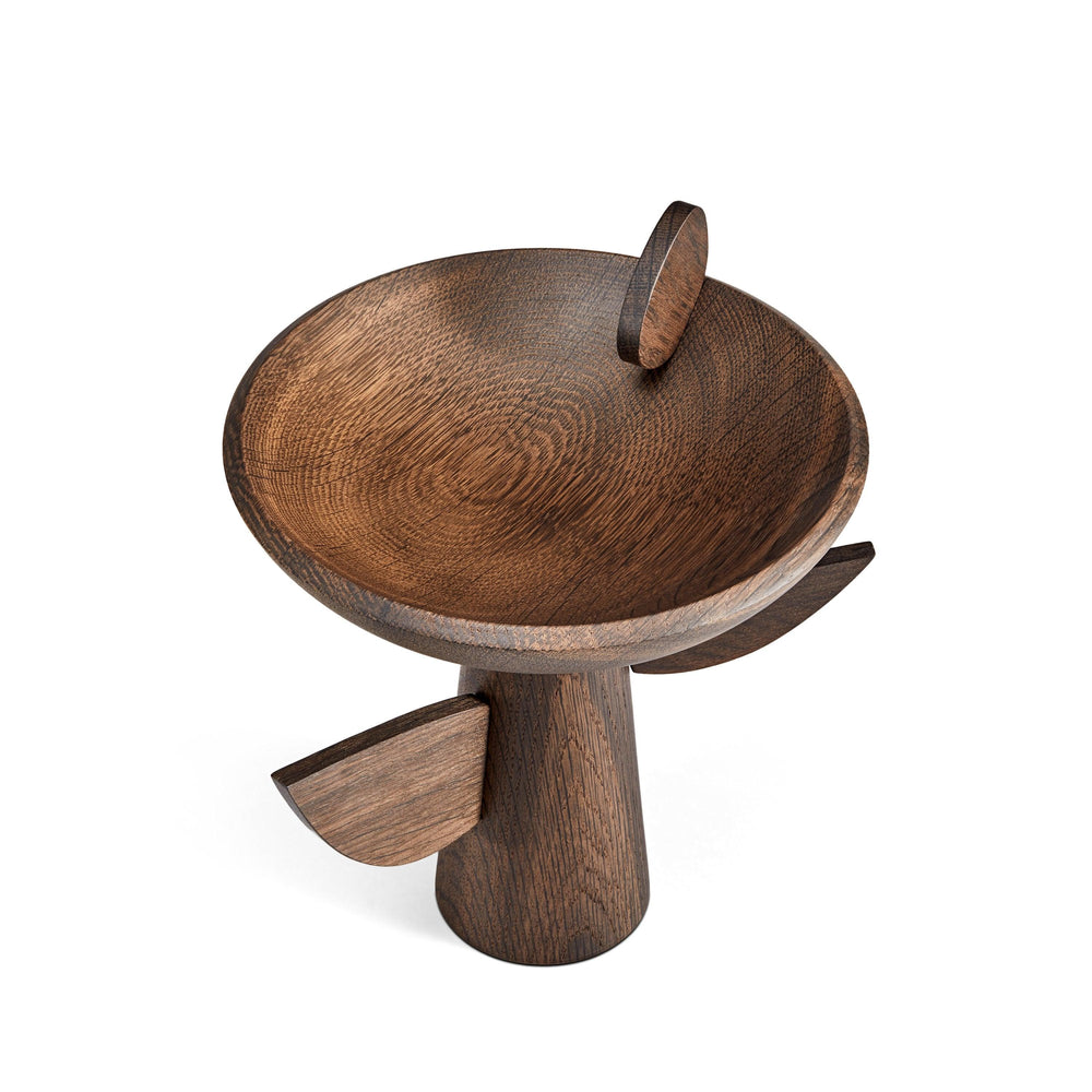 Kelly Behun Leaf Bowl on Stand