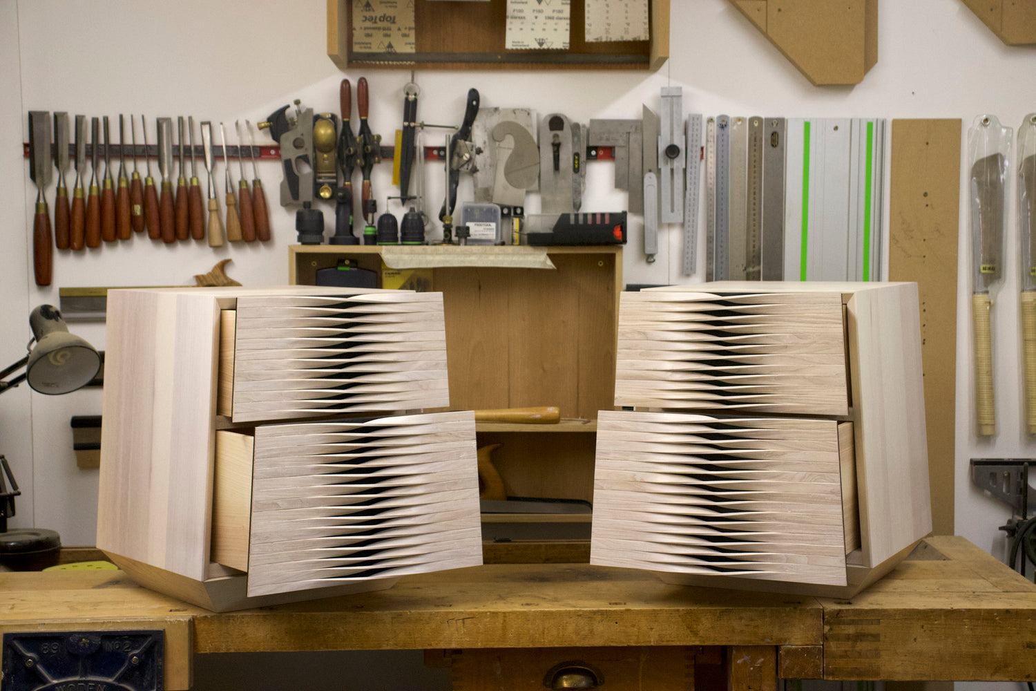 Pleat Cabinets