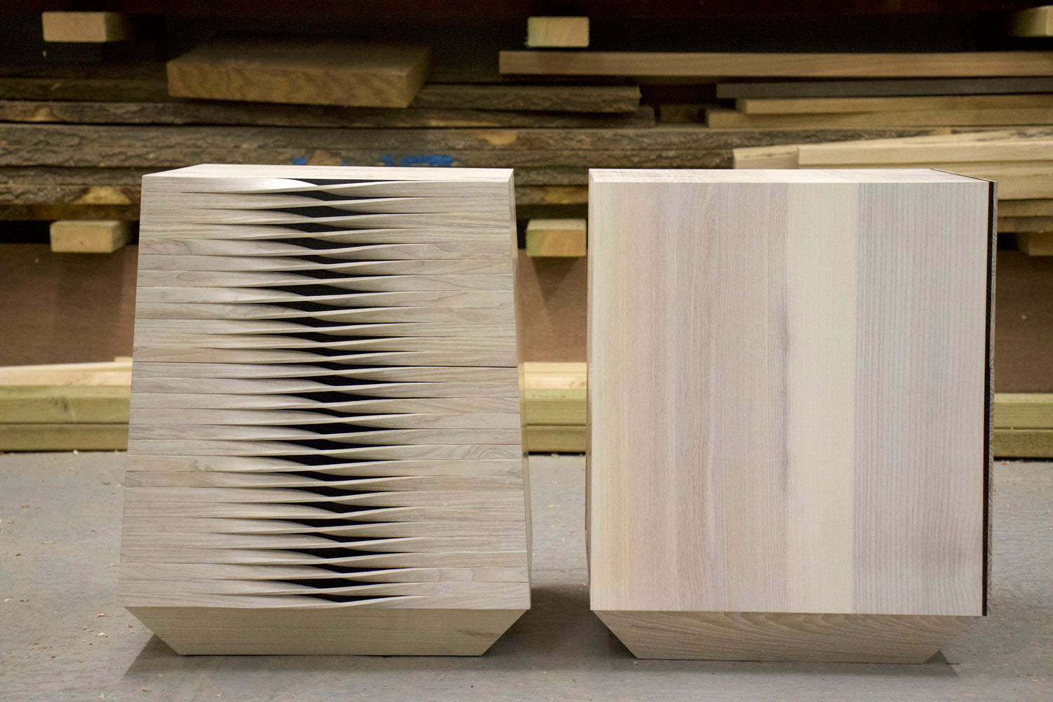 Pleat Cabinets