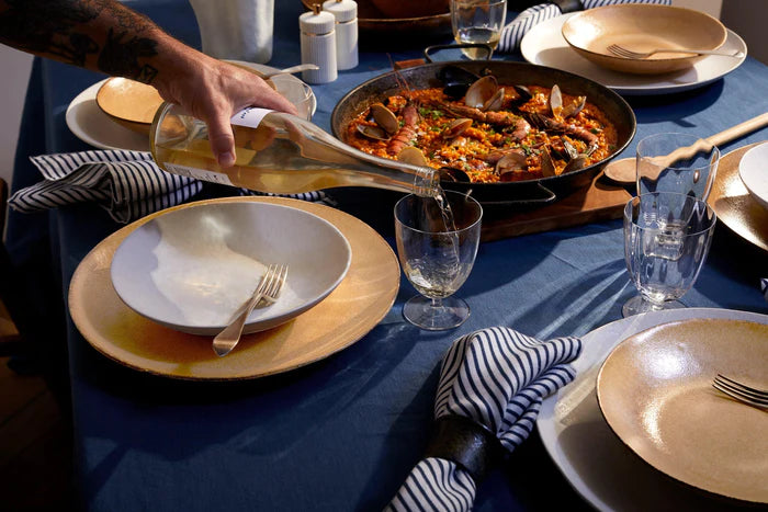 Terra Leather - Dinner Plate
