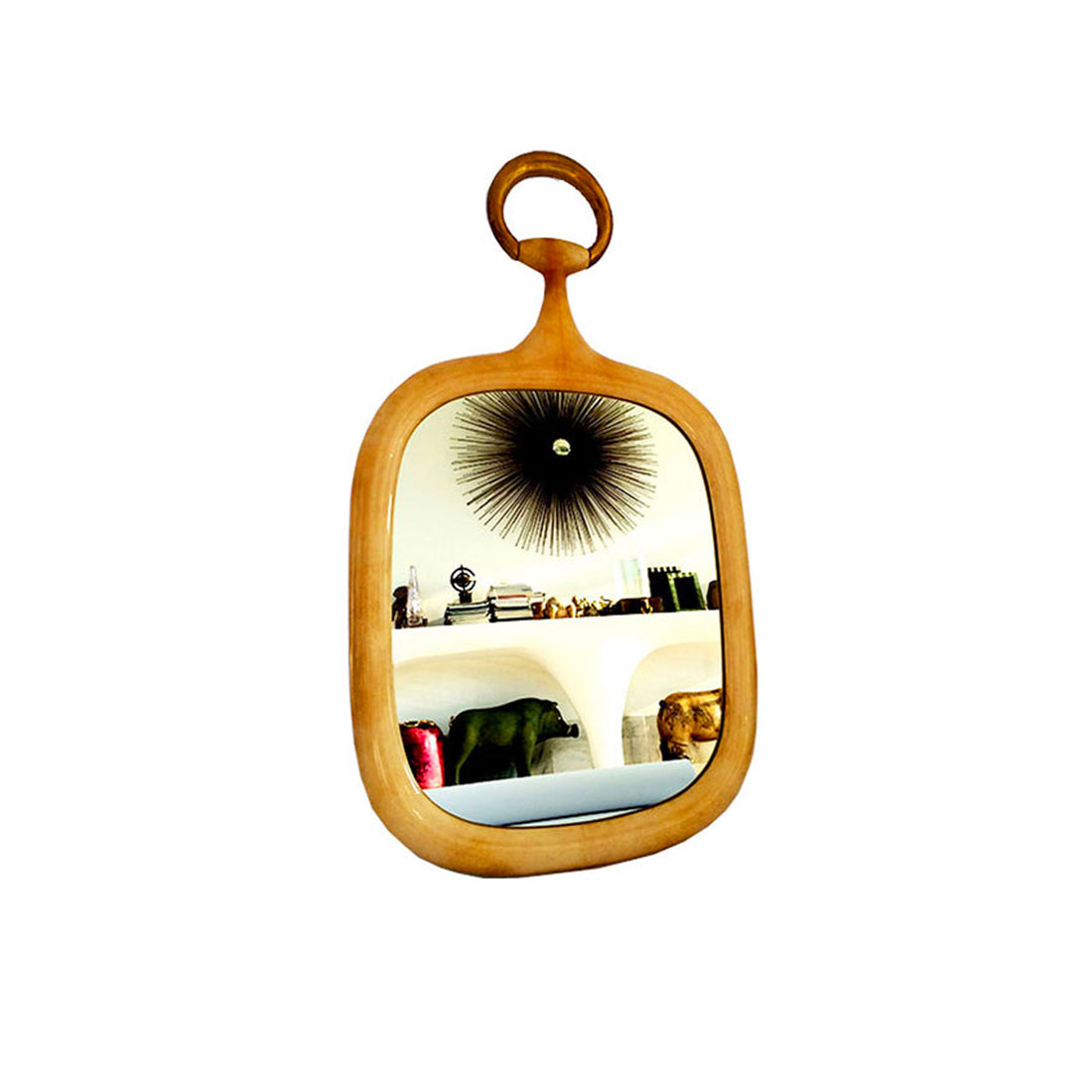 G Parchment Mirror